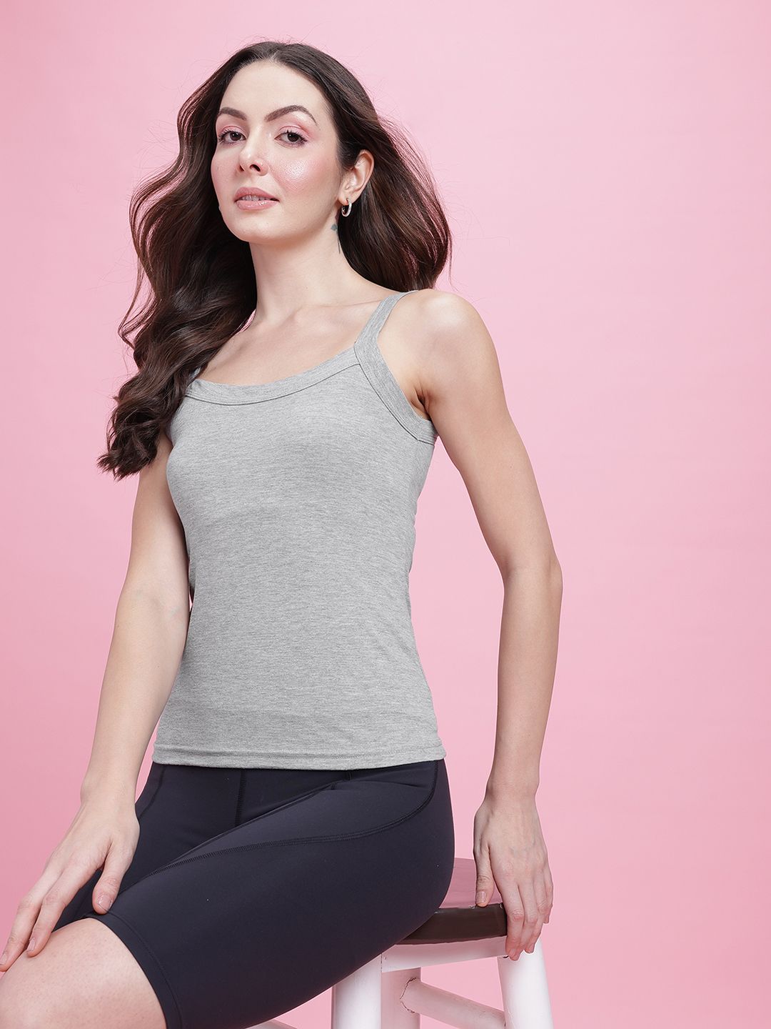 DressBerry Non-Padded Pure Cotton Camisoles