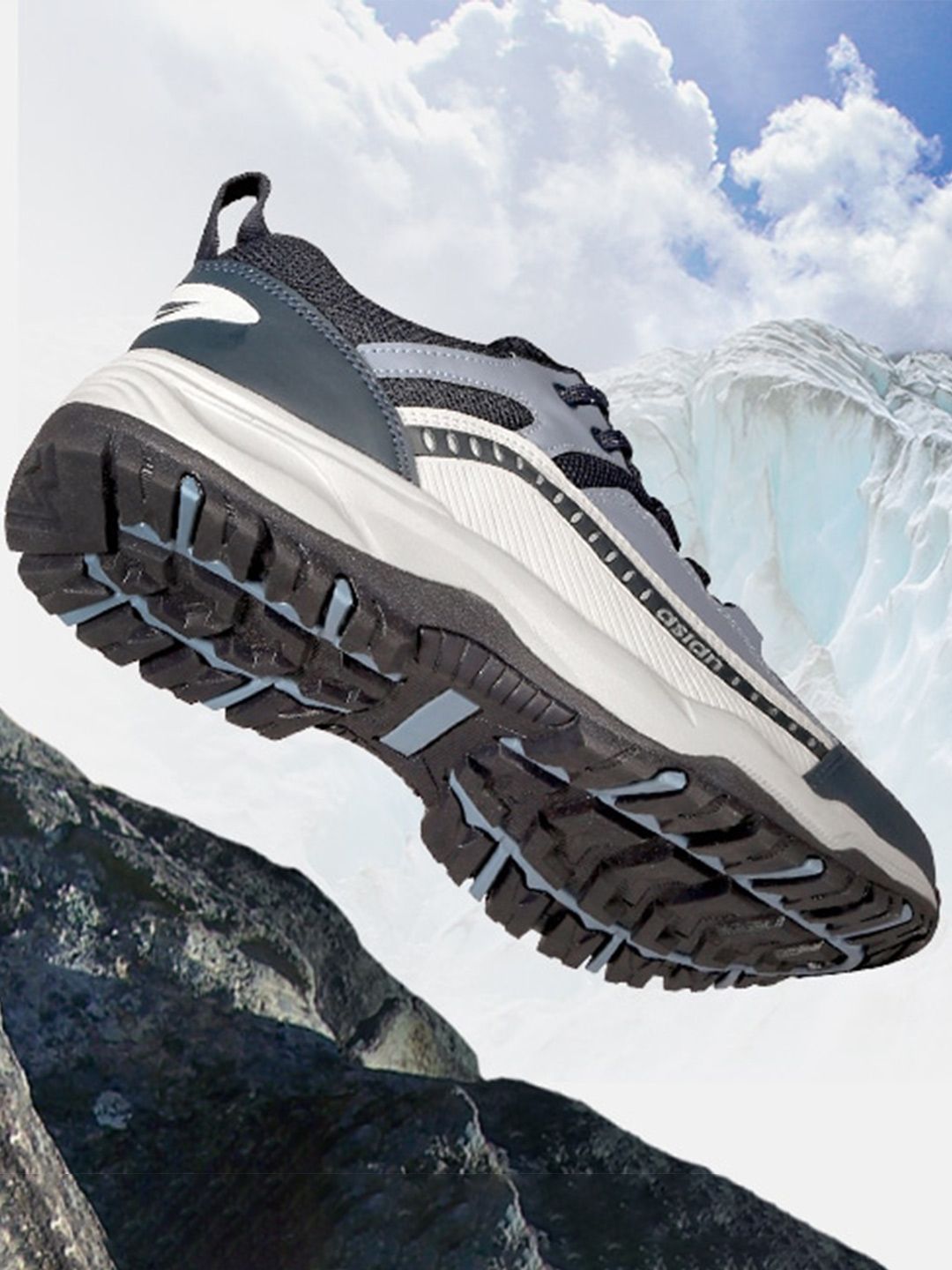 ASIAN Men Mesh Running Non-Marking Sports Shoes