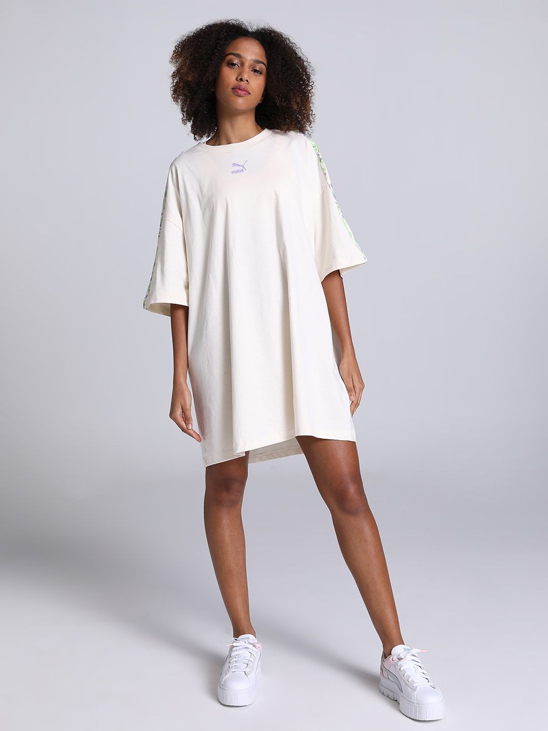 Puma Extended Sleeves Cotton T-Shirt Dress Price in India