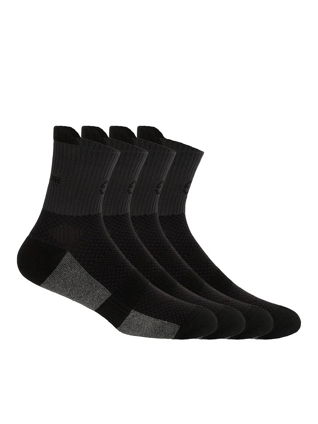 SuperGear Men Pack Of 2 Patterned Ankle-Length Cotton Cycling Socks