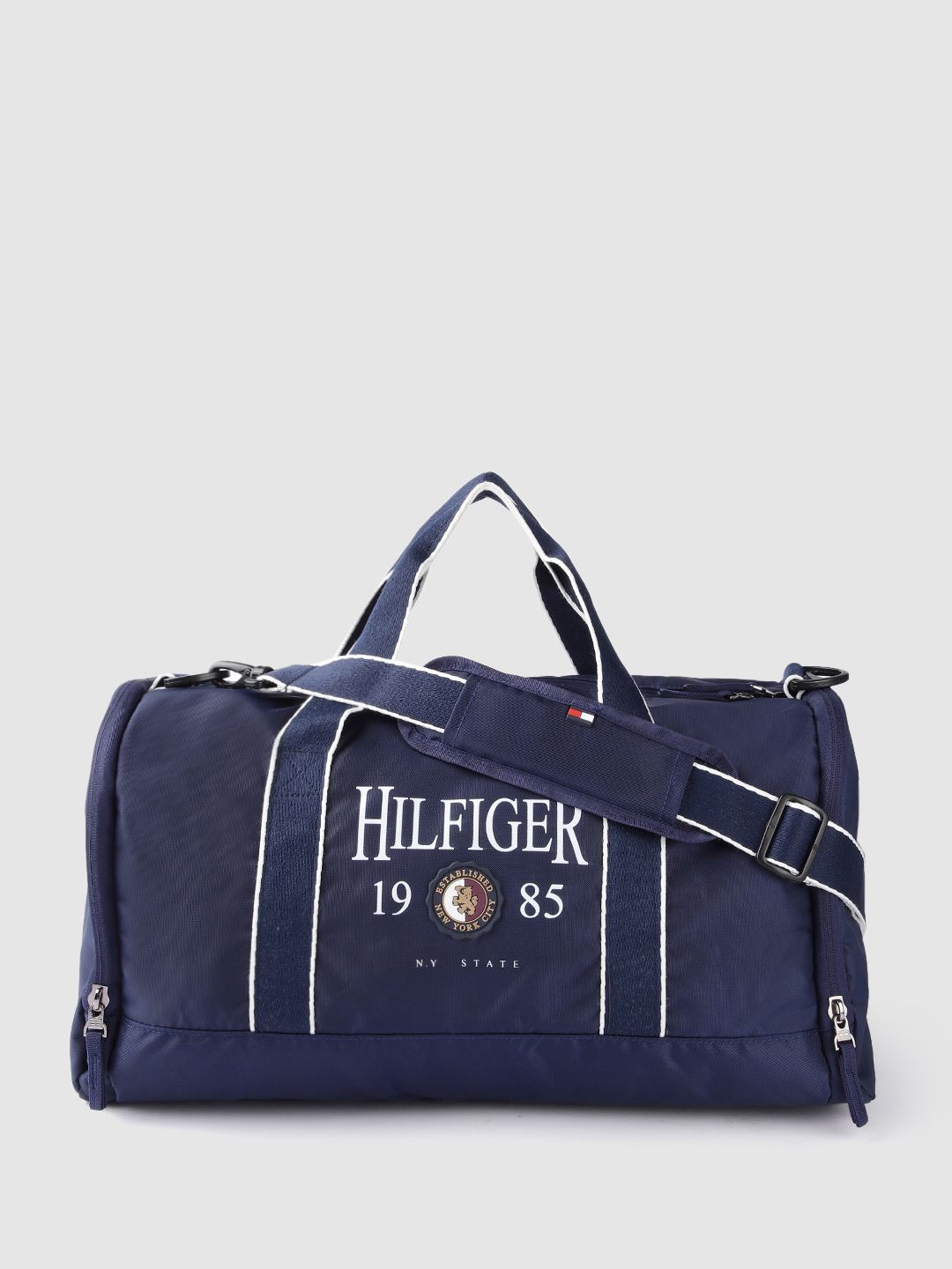 Tommy Hilfiger Unisex Brand Logo Printed Duffel Bag Price in India