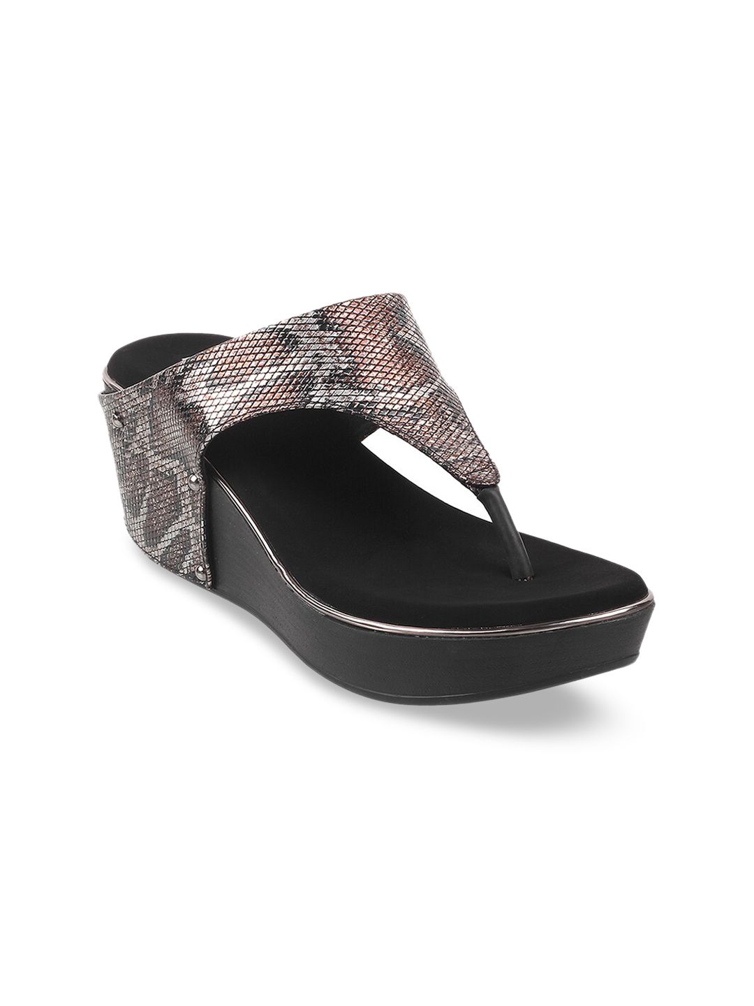 Metro Printed Wedge Heels