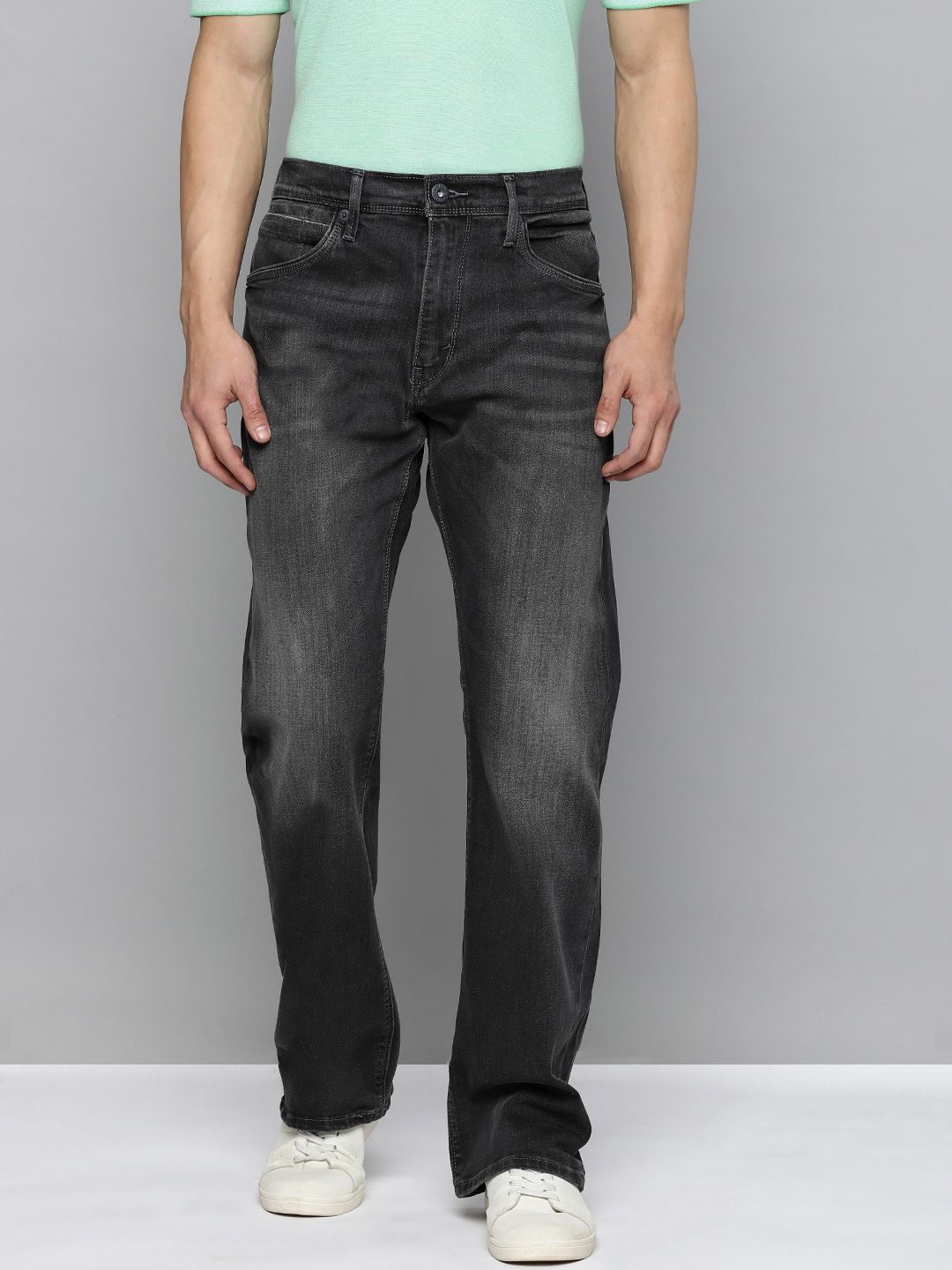 Buy Levis Men 517 Bootcut Heavy Fade Stretchable Jeans - Jeans for