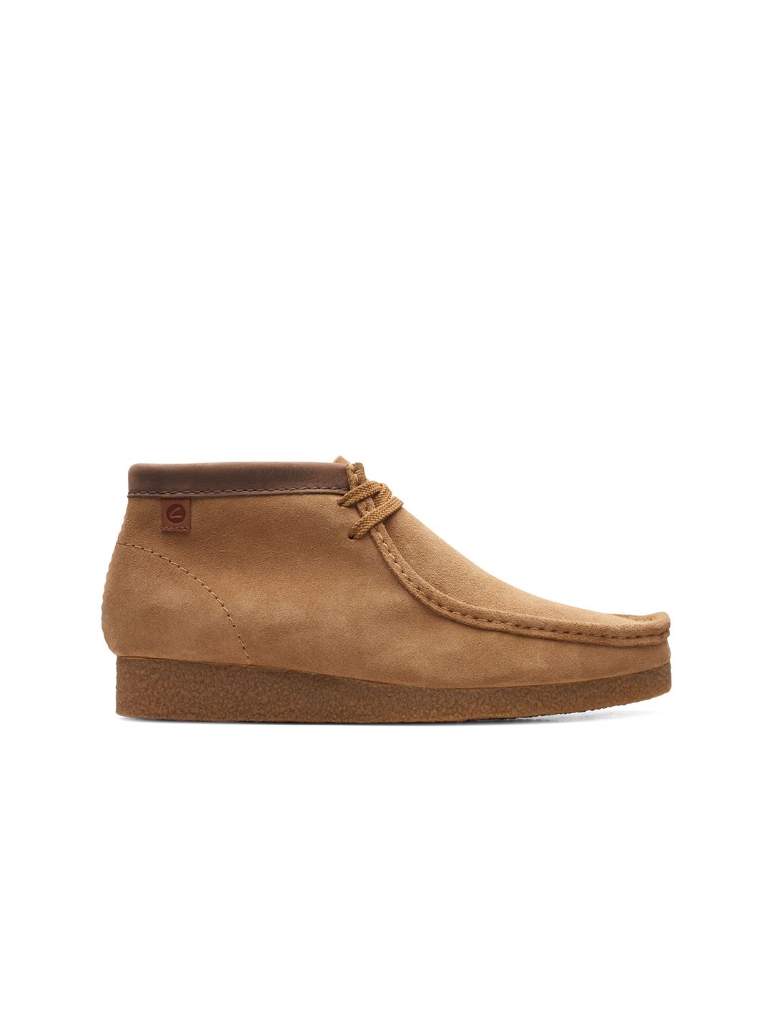 Buy Clarks Men Shacre Square -Toe Mid Top Suede Boots - Boots for