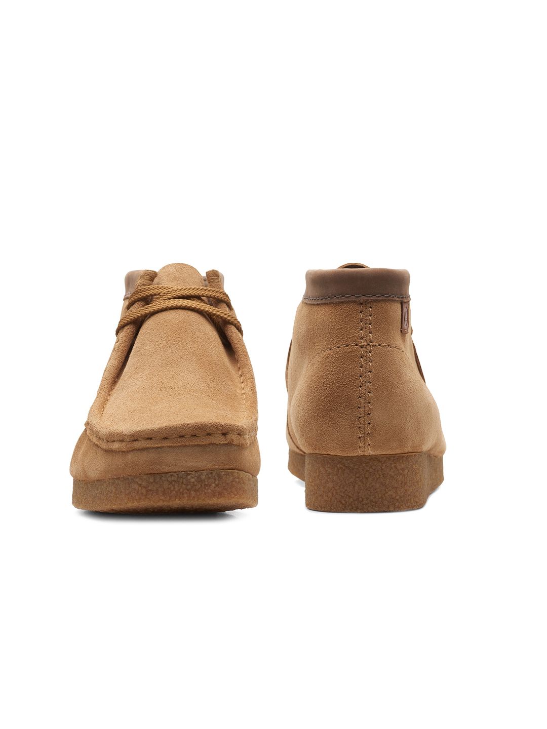 Buy Clarks Men Shacre Square -Toe Mid Top Suede Boots - Boots for