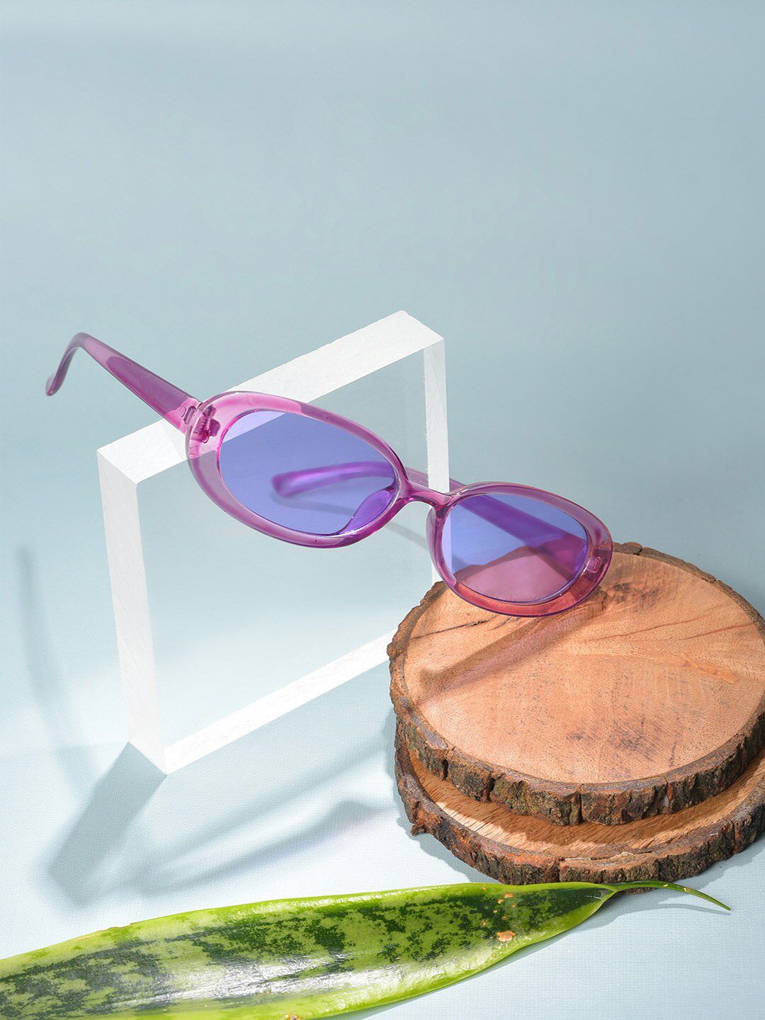 HAUTE SAUCE by  Campus Sutra Women Oval Sunglasses with Polarised Lens- SUM23_HSSG1144