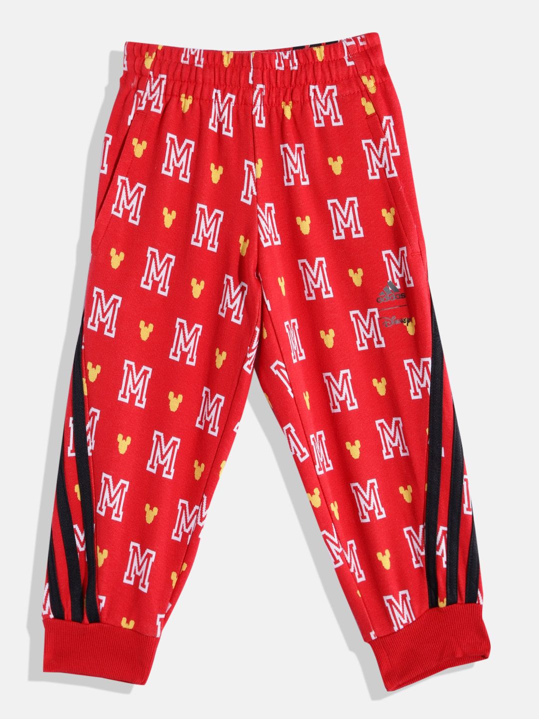 ADIDAS Kids Mickey Mouse Printed Loose Fit Pure Cotton LK DY MM PNT Joggers