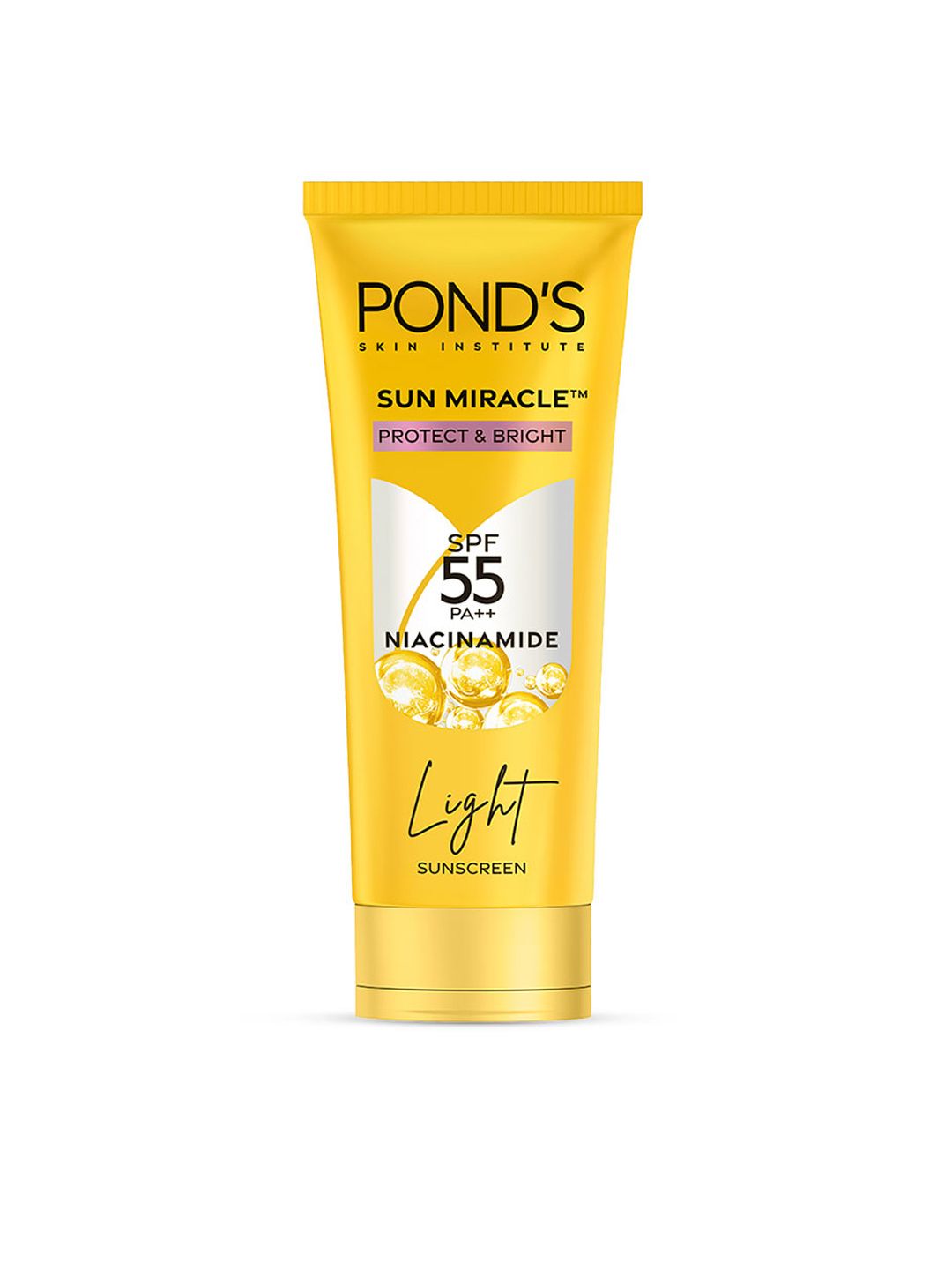 Ponds SPF 55 PA++ UVA UVB Serum Boost Sunscreen with Niacinamide C - 100 g