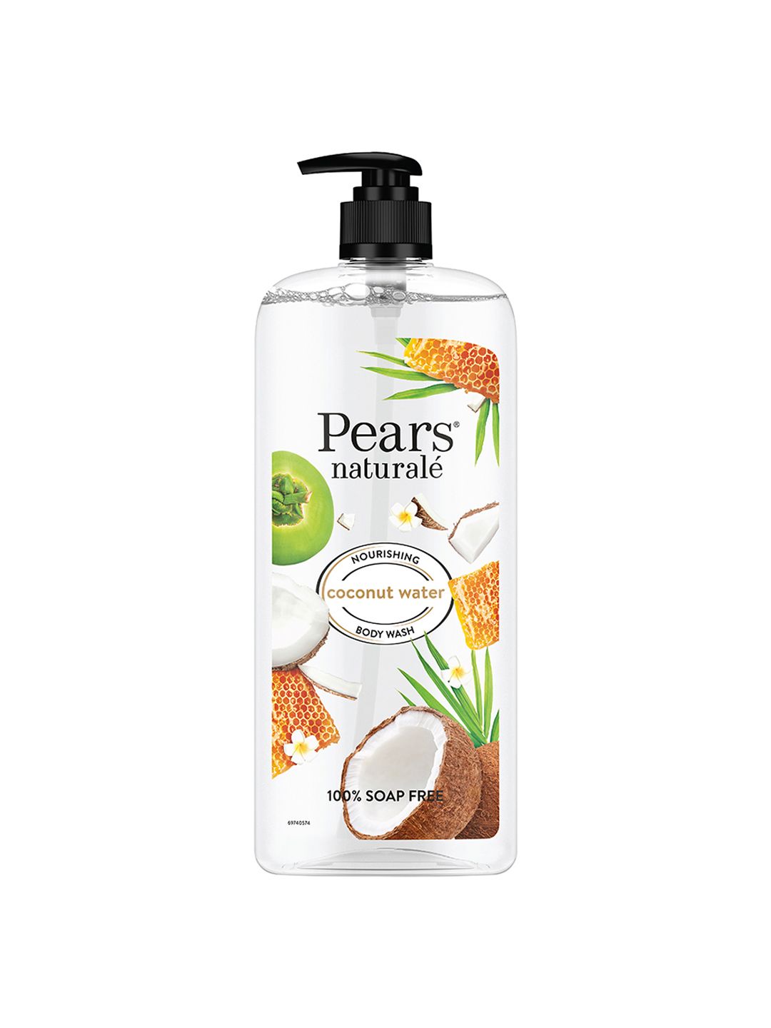 Pears Naturale Nourishing Coconut Water Body Wash with Honey - 750ml