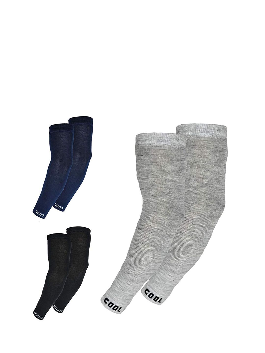 Aadikart Pack Of 3 Sports Lightweight Arm Sleeves Gloves