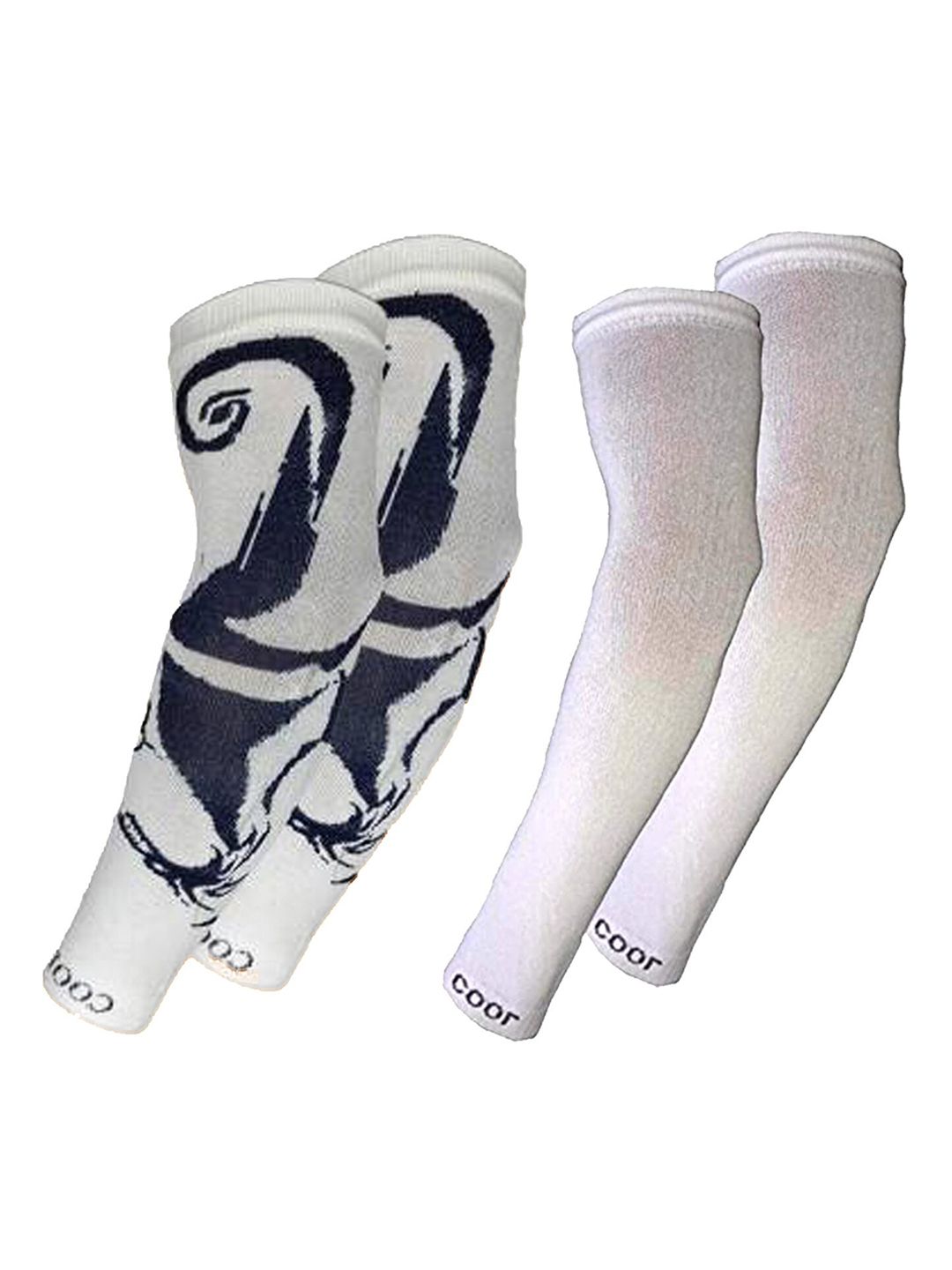Aadikart Pack Of 2 Printed Sports Lightweight Arm Sleeves Gloves