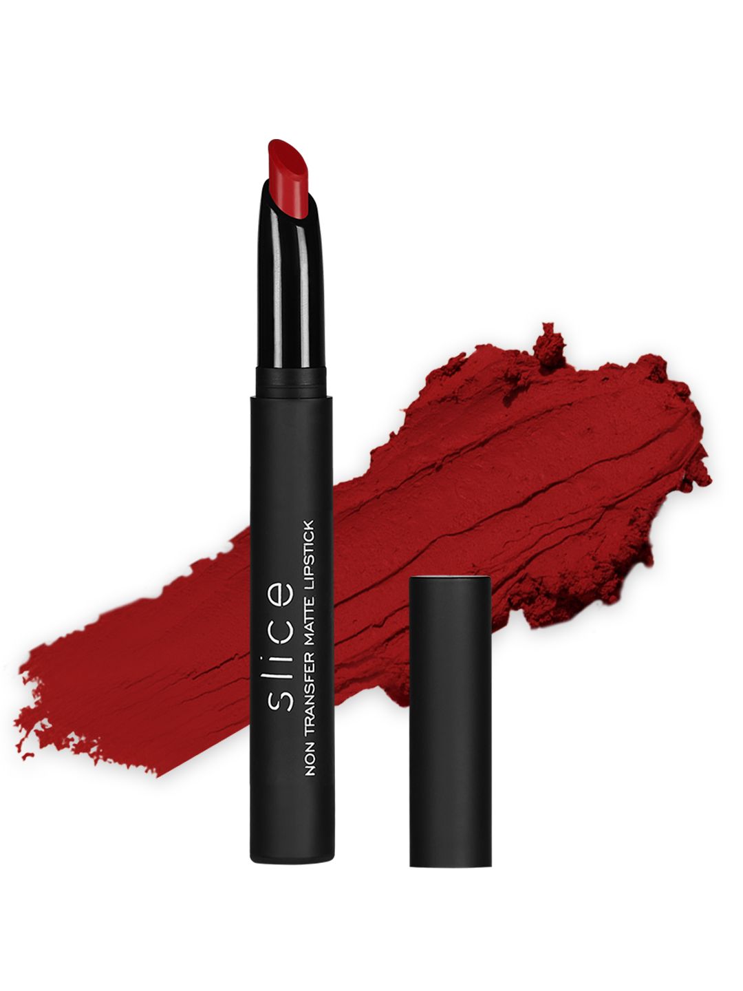 C2P PROFESSIONAL MAKEUP Slice Non Transfer Long Lasting Matte Lipstick 1.7g-Wild Rose 105