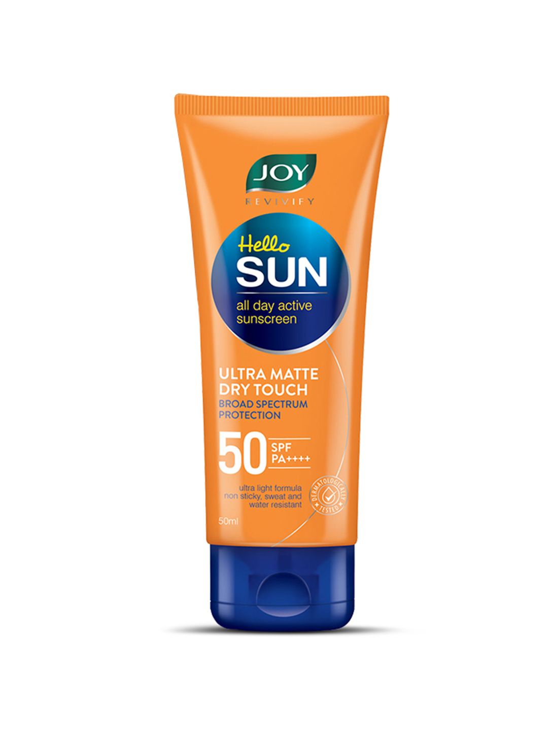 JOY Ultra Matte Sunscreen SPF 50 PA++++ Lightweight & Water Resistant - 50ml