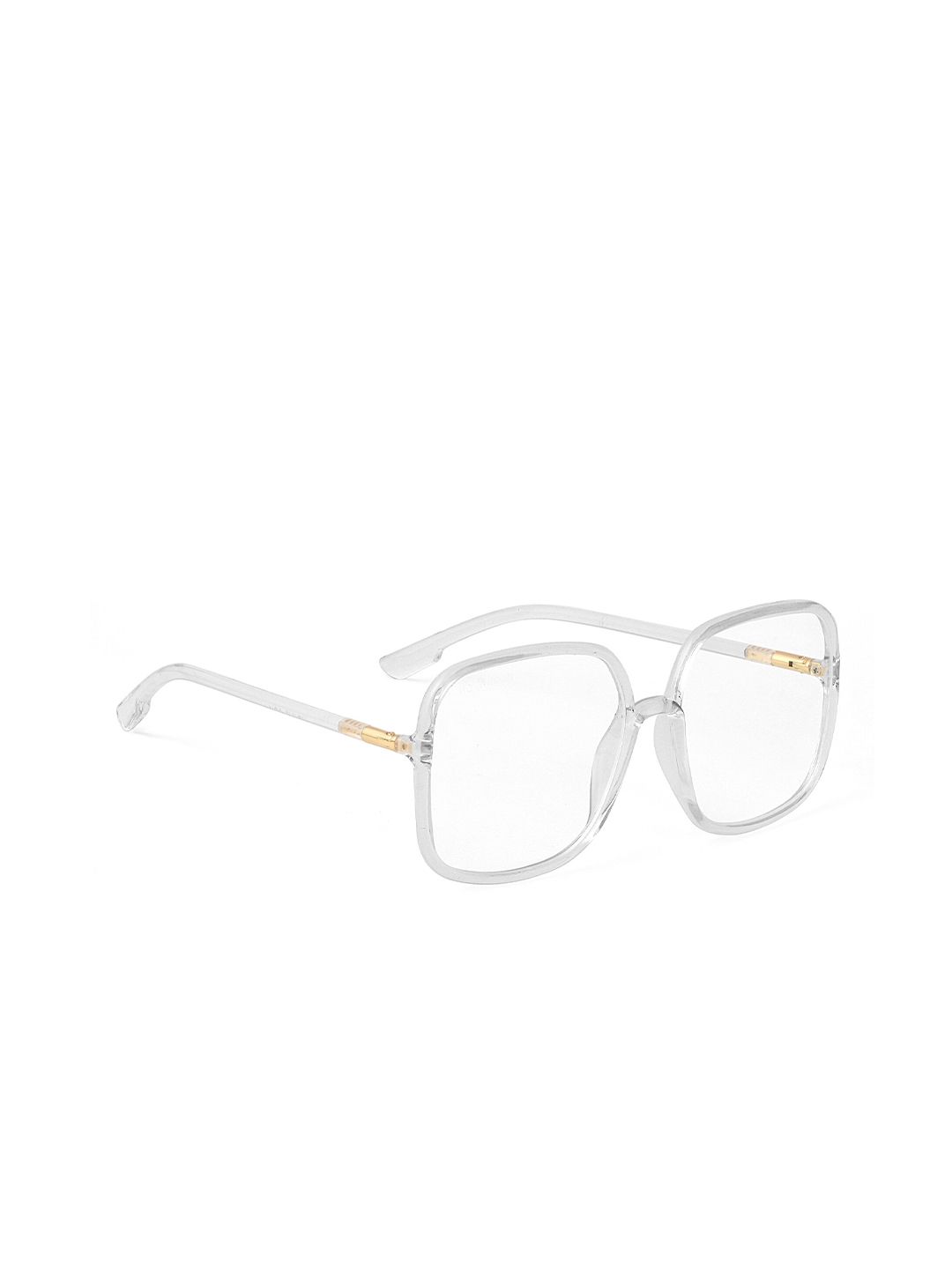 ROYAL SON Women Clear Lens Oversized Sunglasses with UV Protected Lens