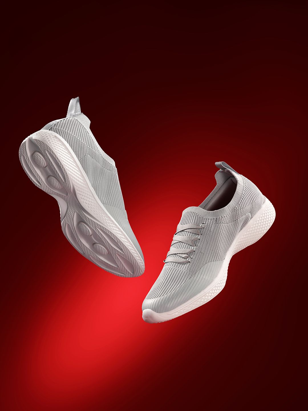 HRX by Hrithik Roshan Men Knit Textured Walking Shoes