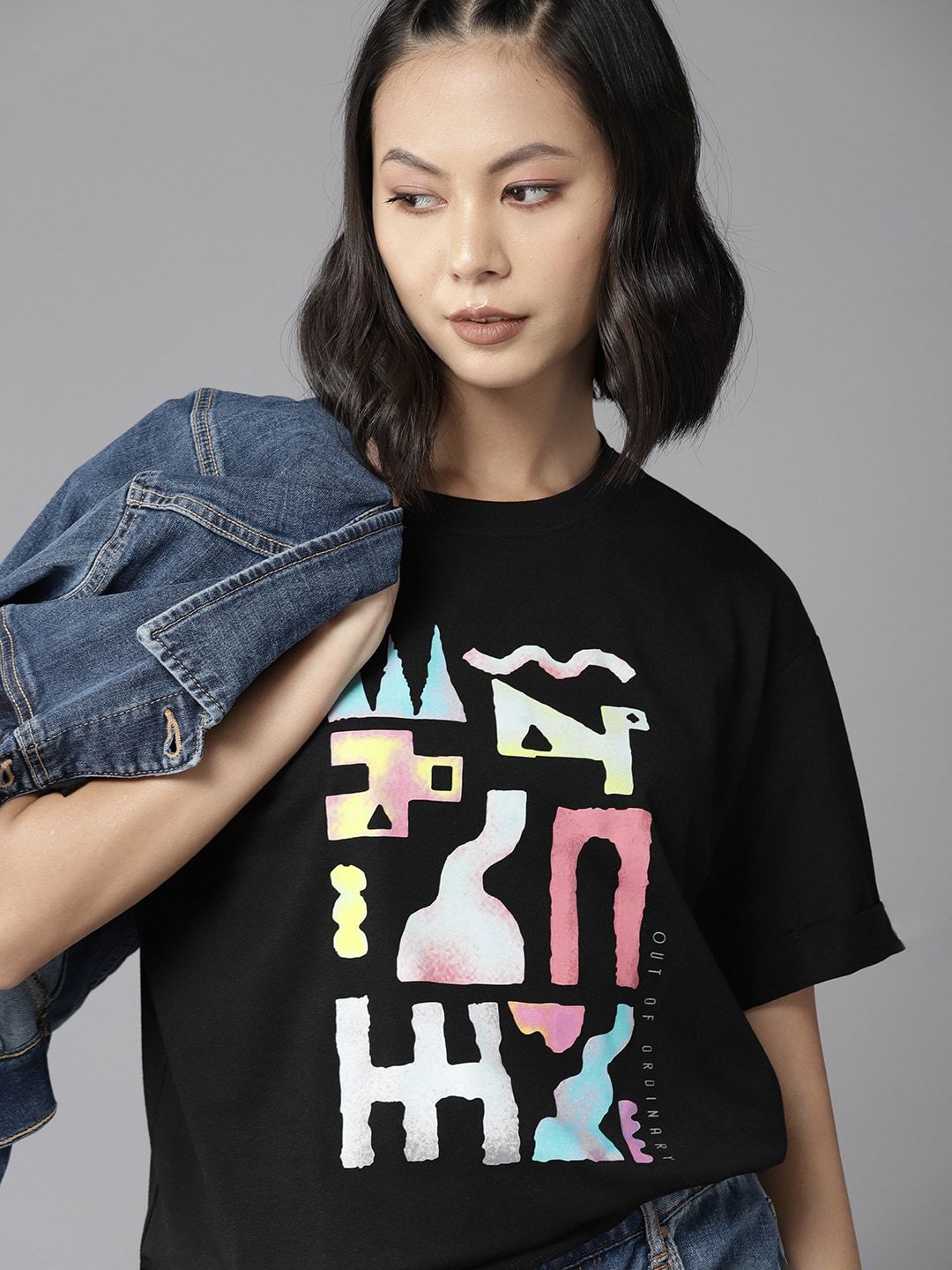 The Roadster Lifestyle Co. Graphic Printed T-shirt