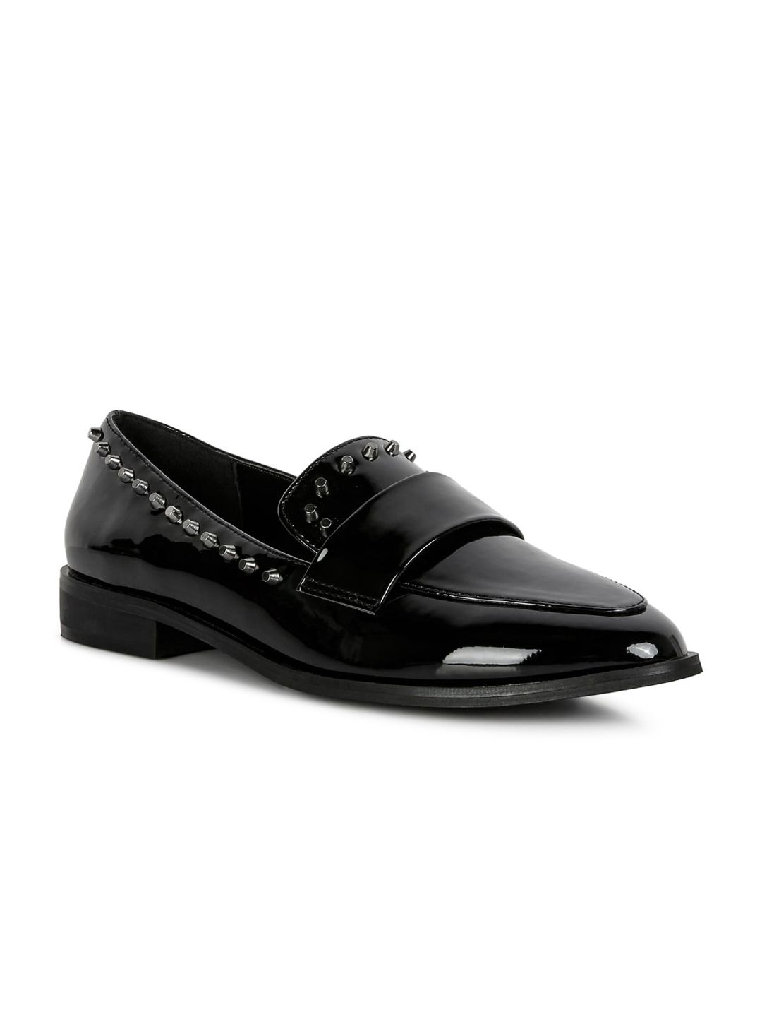 RAG & CO Women Stud Detail Slip-On Loafers Price in India