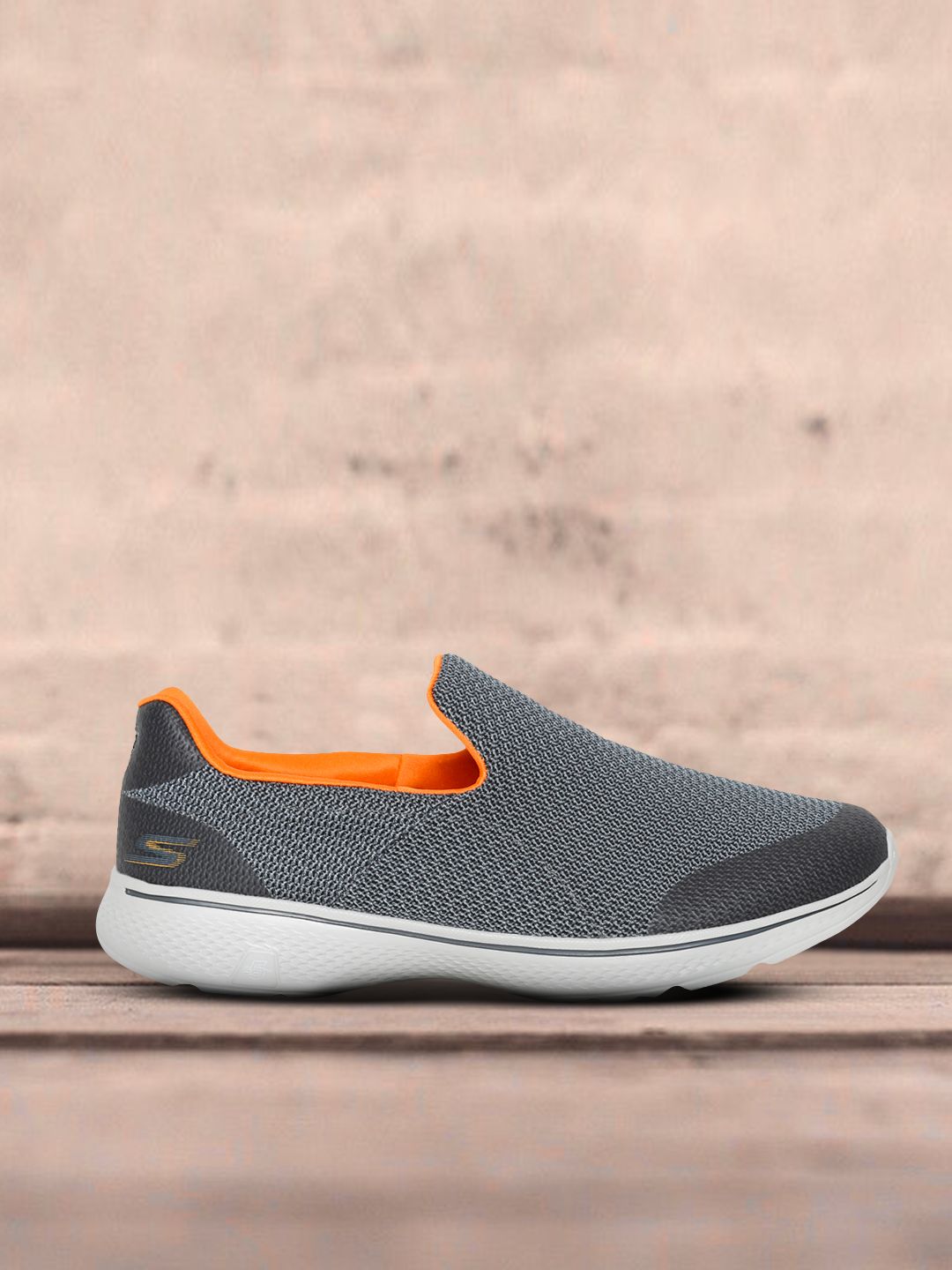 Skechers Men Grey GO WALK 4 Walking Shoes