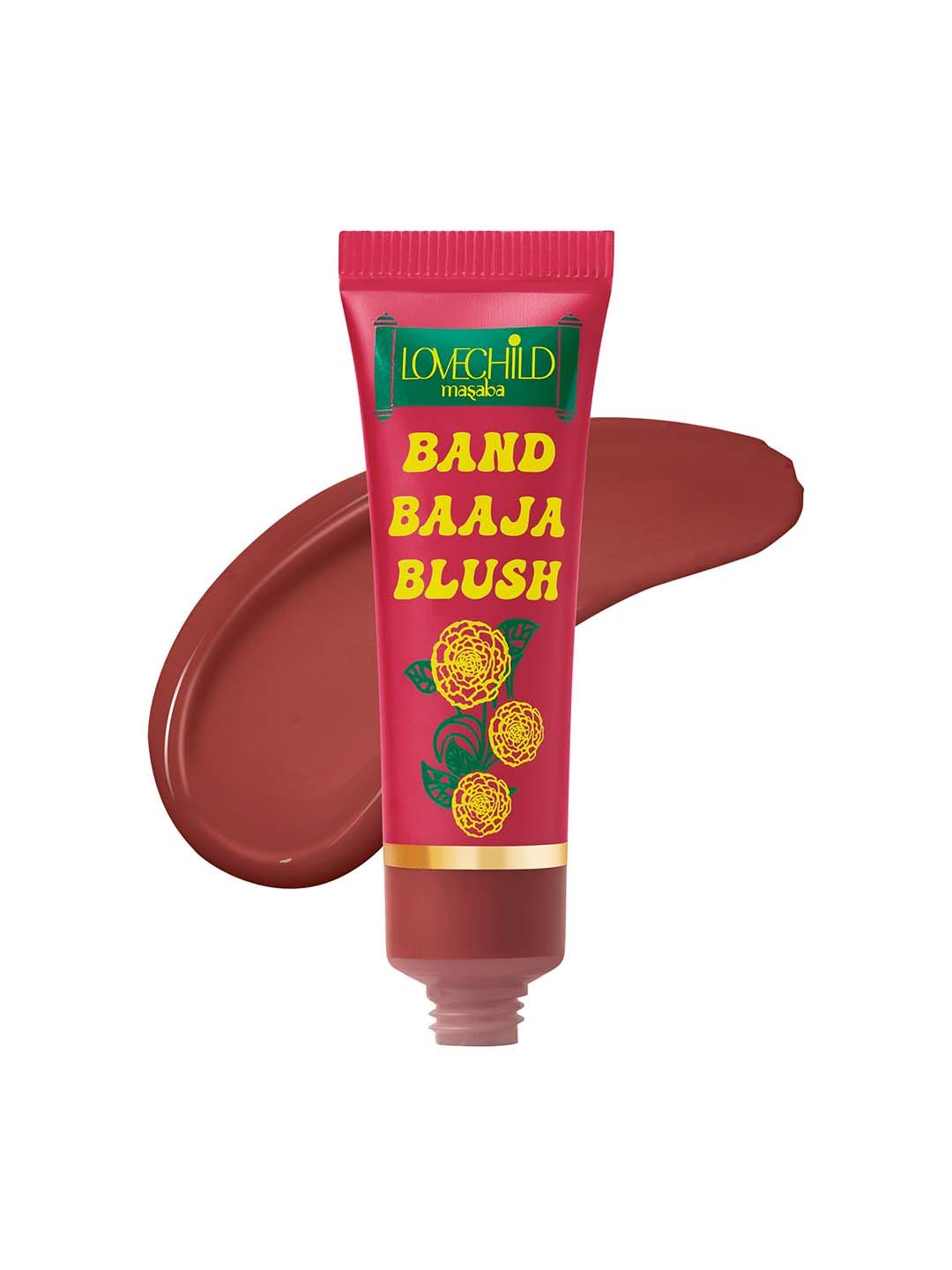 Lovechild Masaba Dewy Finish Long-Lasting Matte Band Baaja Blush 10ml - Cinnamon Choli 04