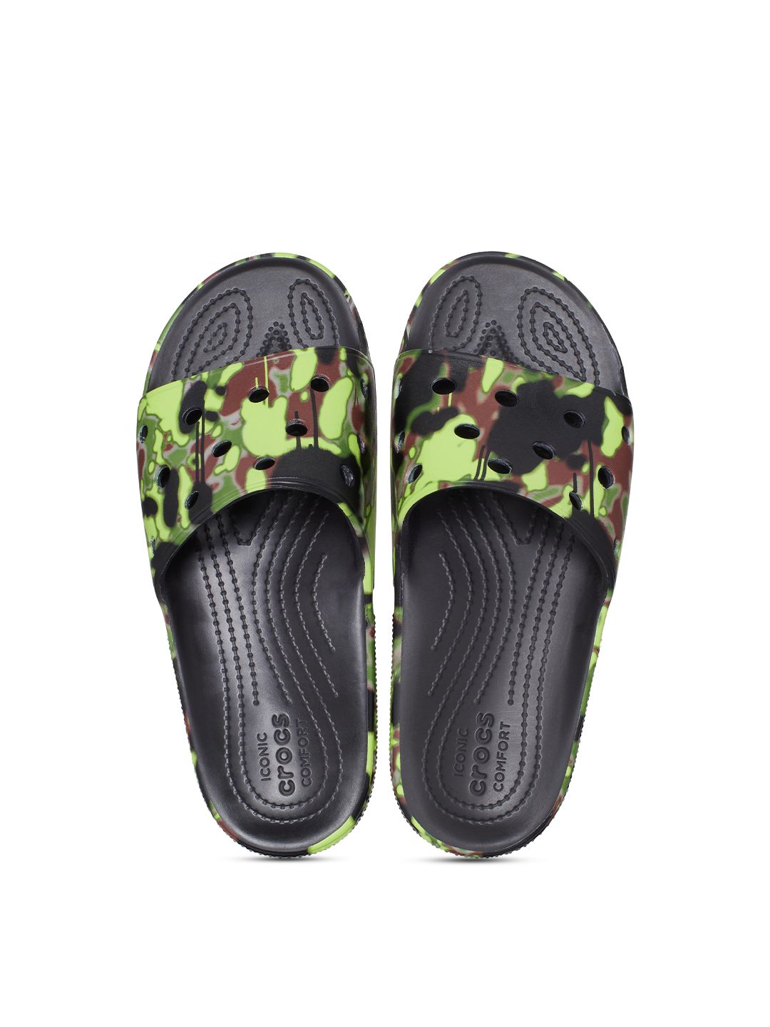 Crocs Printed Croslite Sliders