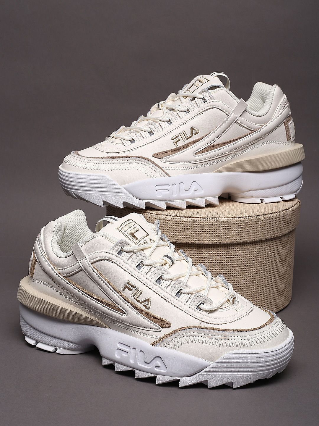 FILA Women Disruptor II Exp Lace-Up Sneakers