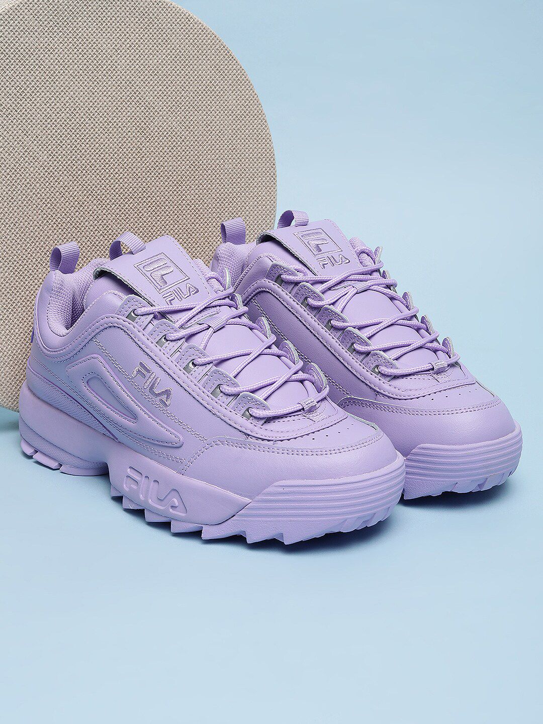 FILA Women Textured Disruptor LI Premium Sneakers