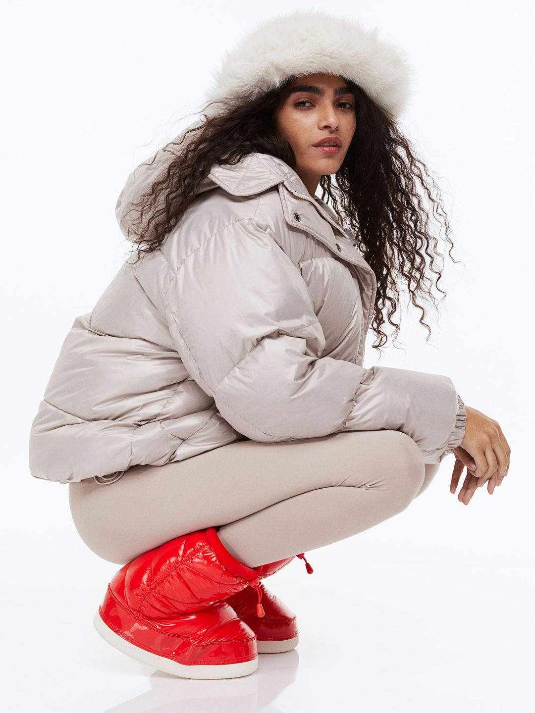 H&M Women Warm-Lined Padded Boots