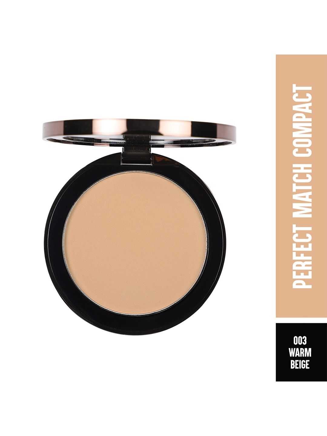Colorbar Perfect Match Compact with Hyaluronic Acid & Vitamin E 9 g - Warm Beige 003