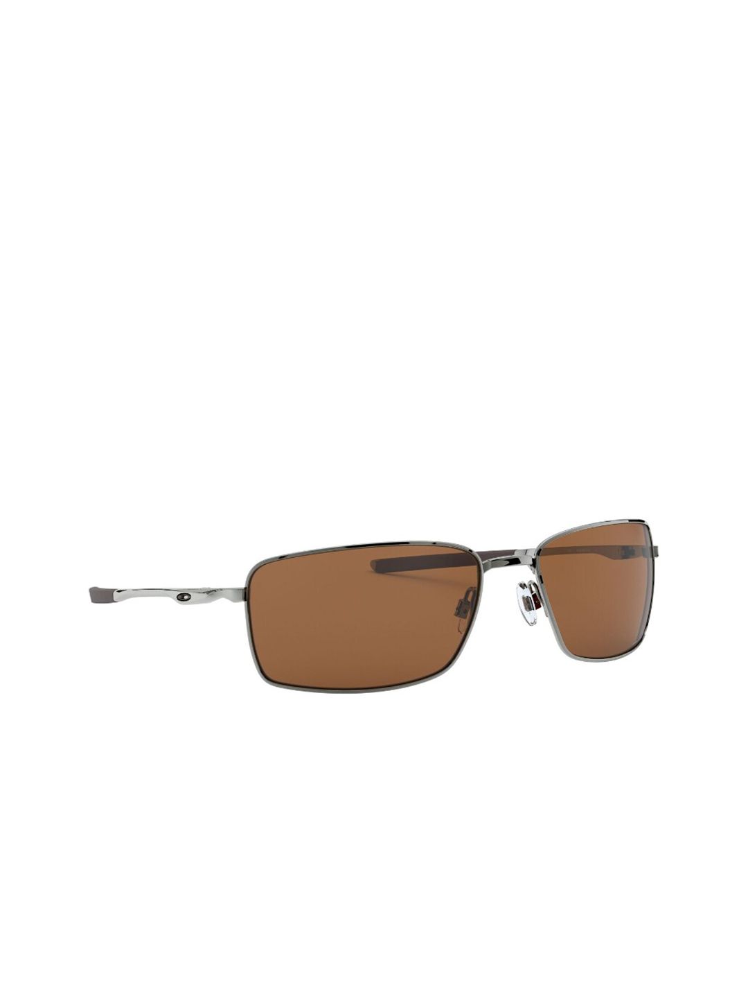 Oakley Men Polarized Brown Lens Rectangle Sunglasses - 0 Oo407540751460