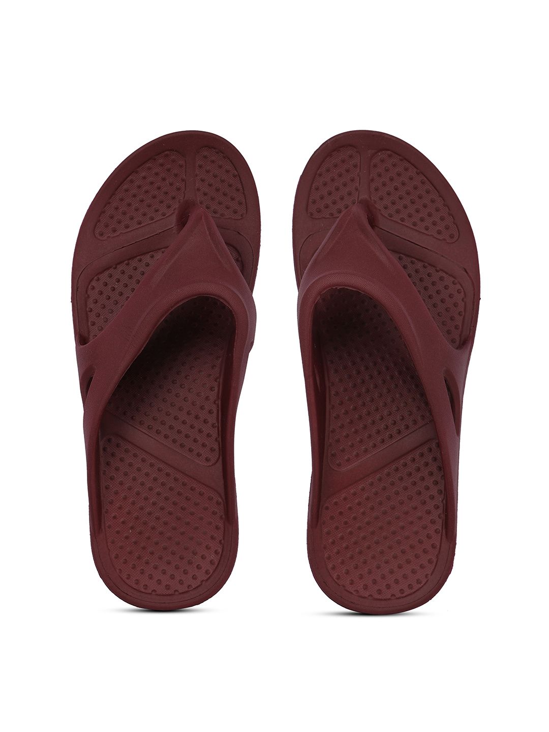 Action Women Textured Rubber Thong Flip-Flops