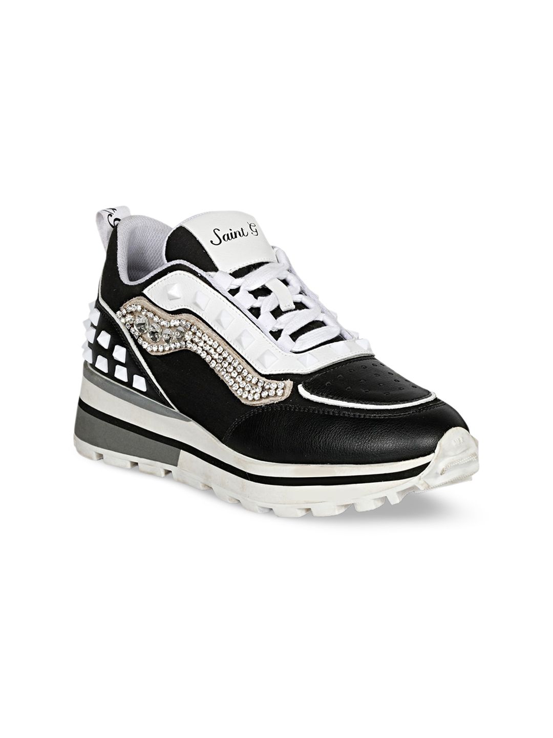 Saint G Women Leather Sneakers Price in India