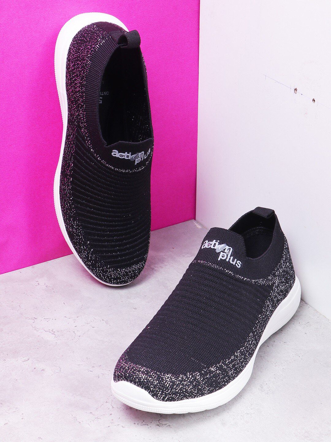 Action Women Comfort Insole Mesh Slip-On Sneakers