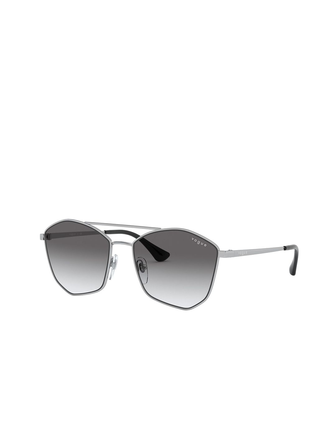 VOGUE EYEWEAR Women Gradient Grey Lens Irregular Sunglasses - 0VO4154SI323/1155