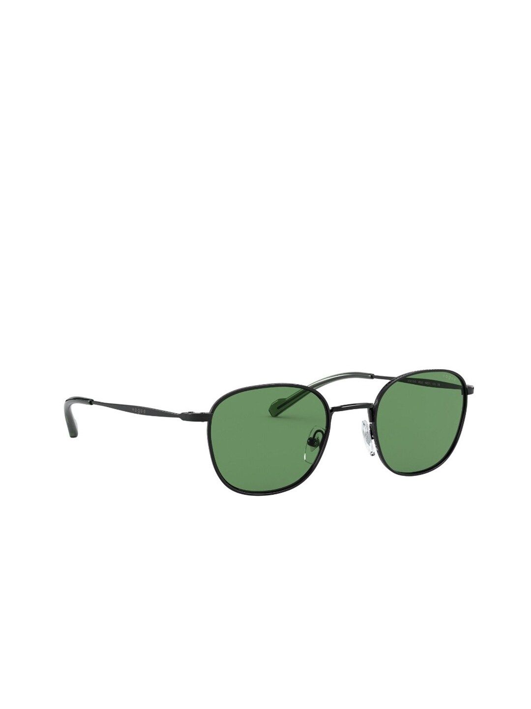 Vogue Eyewear Men UV Protected Green Lens Pillow Sunglasses - 0VO4173S352/251
