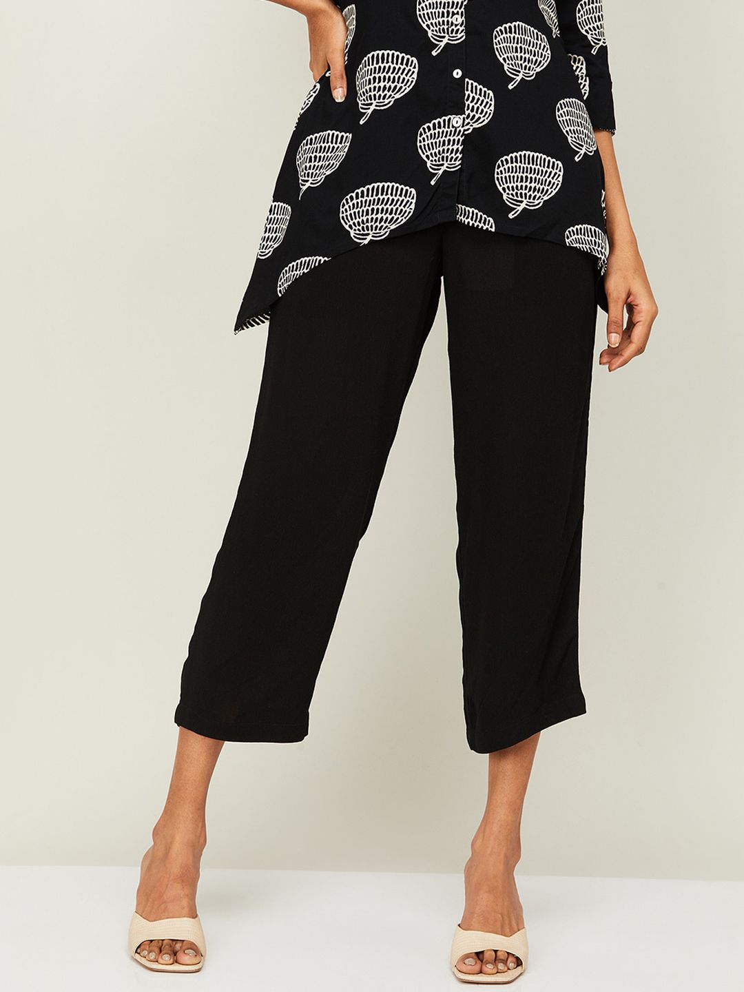 Melange by Lifestyle Women Mid-Rise Culottes Price in India