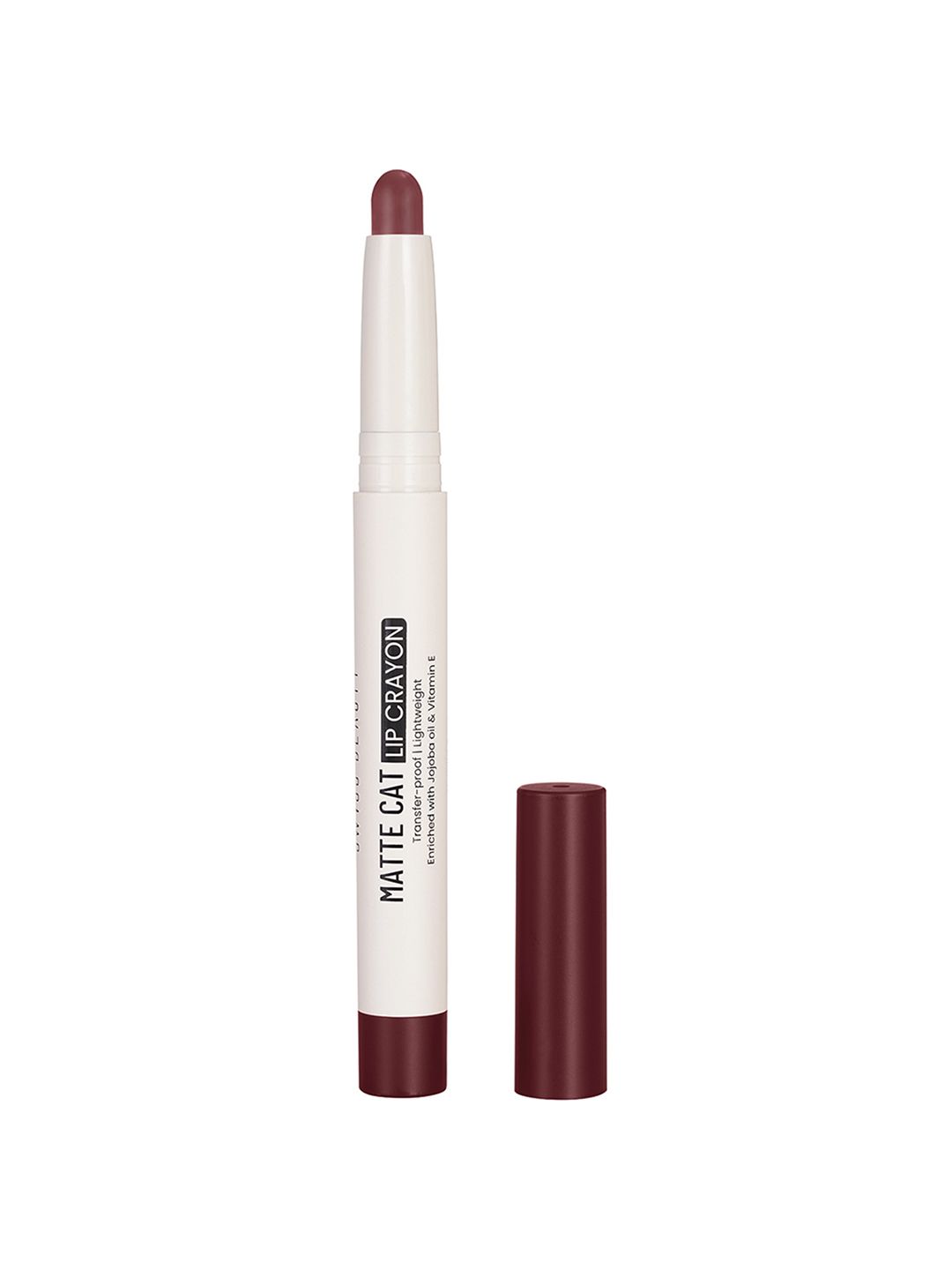 SWISS BEAUTY Matte Cat Transfer Proof & Lightweight Lip Crayon 1.5 g - Jam 21