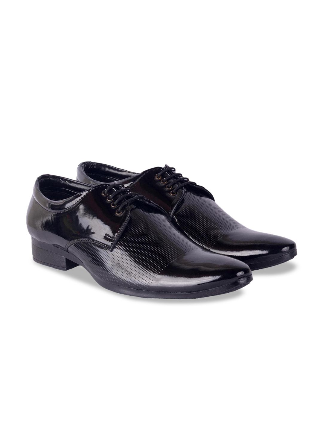 aadi Men Perforated Formal Derbys