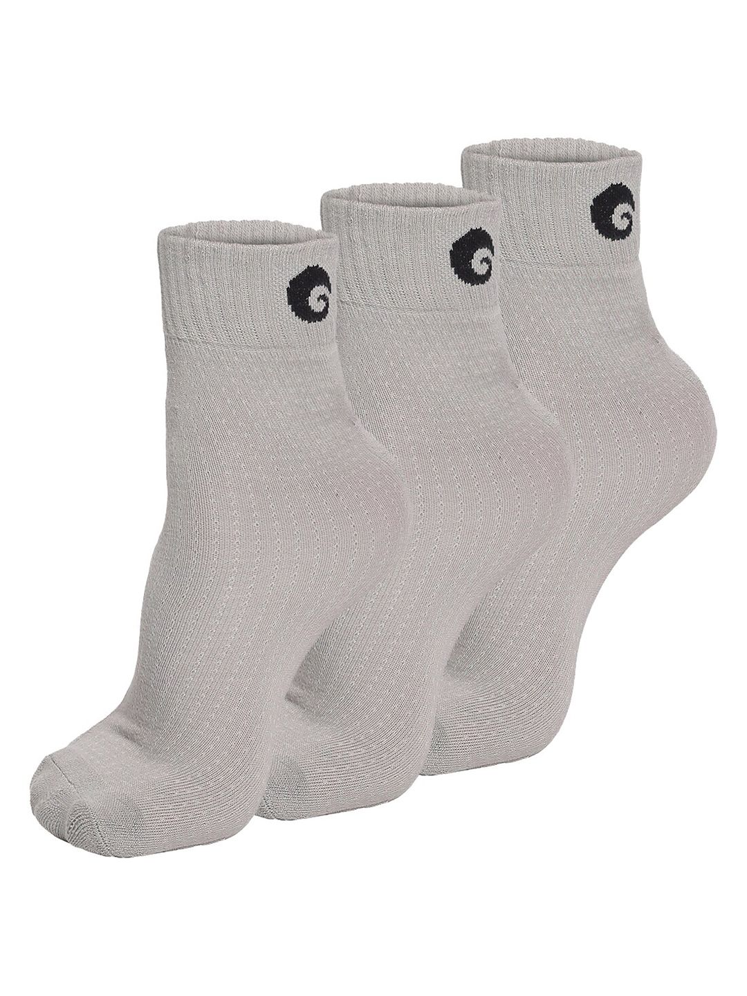 Omtex Men Pack Of 3 Cotton Sweat Absorption Ankle Length Cotton Socks