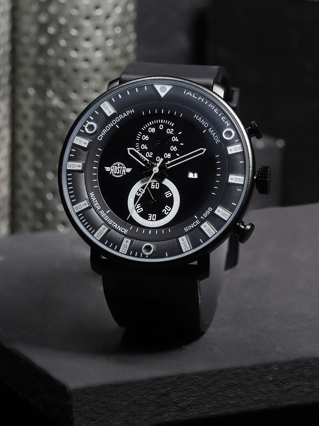 Buy Roadster Men Black Analogue Watch MFB-PN-WTH-S9689G - Watches