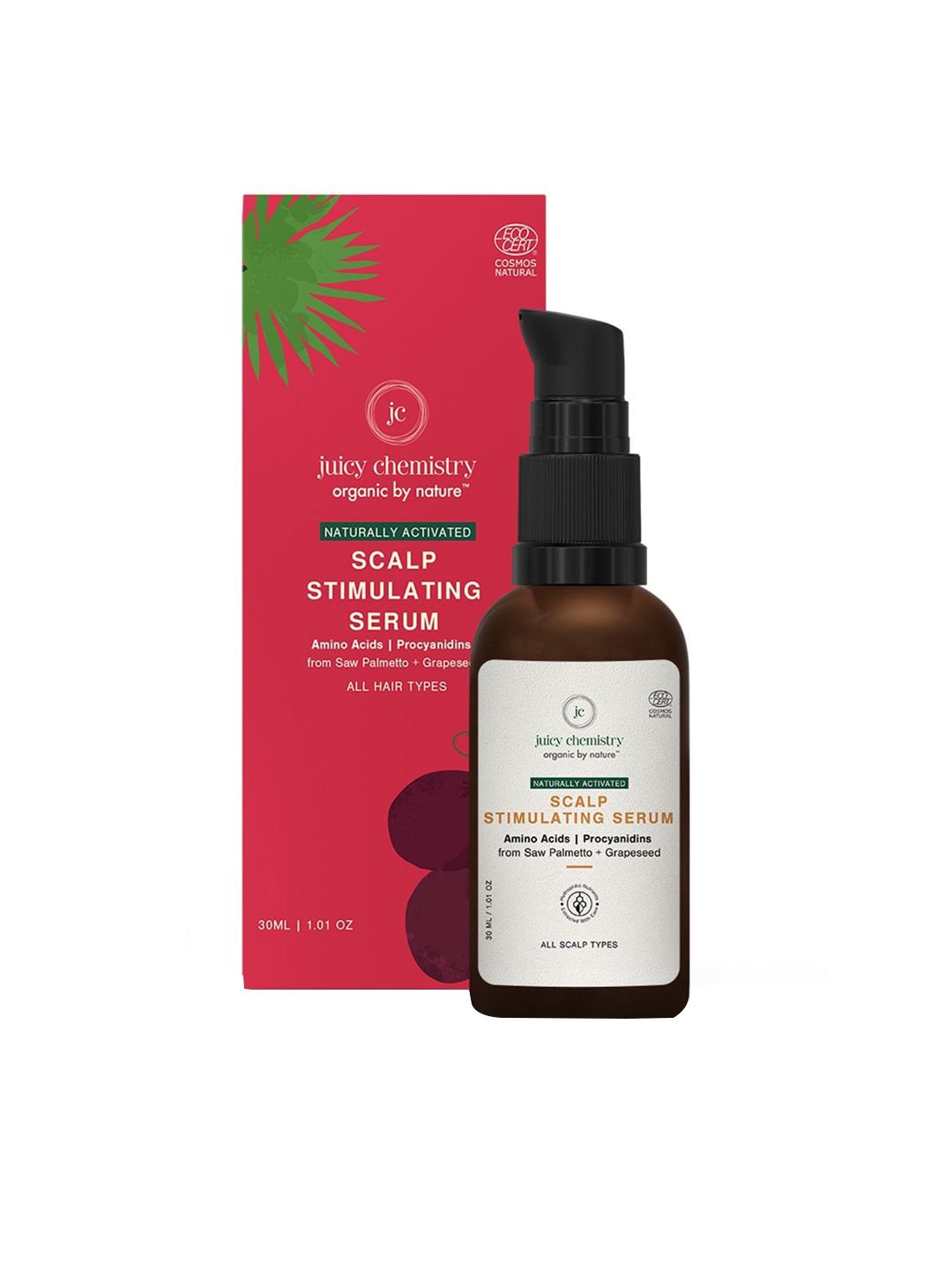 Juicy Chemistry Naturally Activated Scalp Stimulating Serum 30 ml