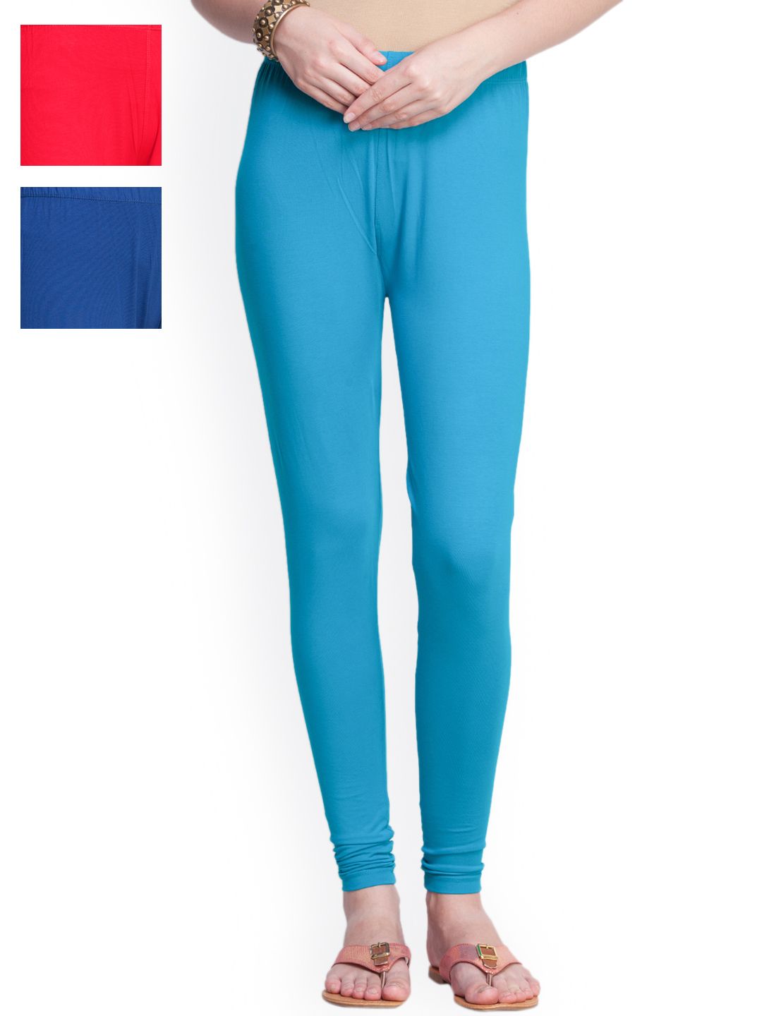 Dollar Missy Pack of 3 Ankle-Length Leggings Price in India