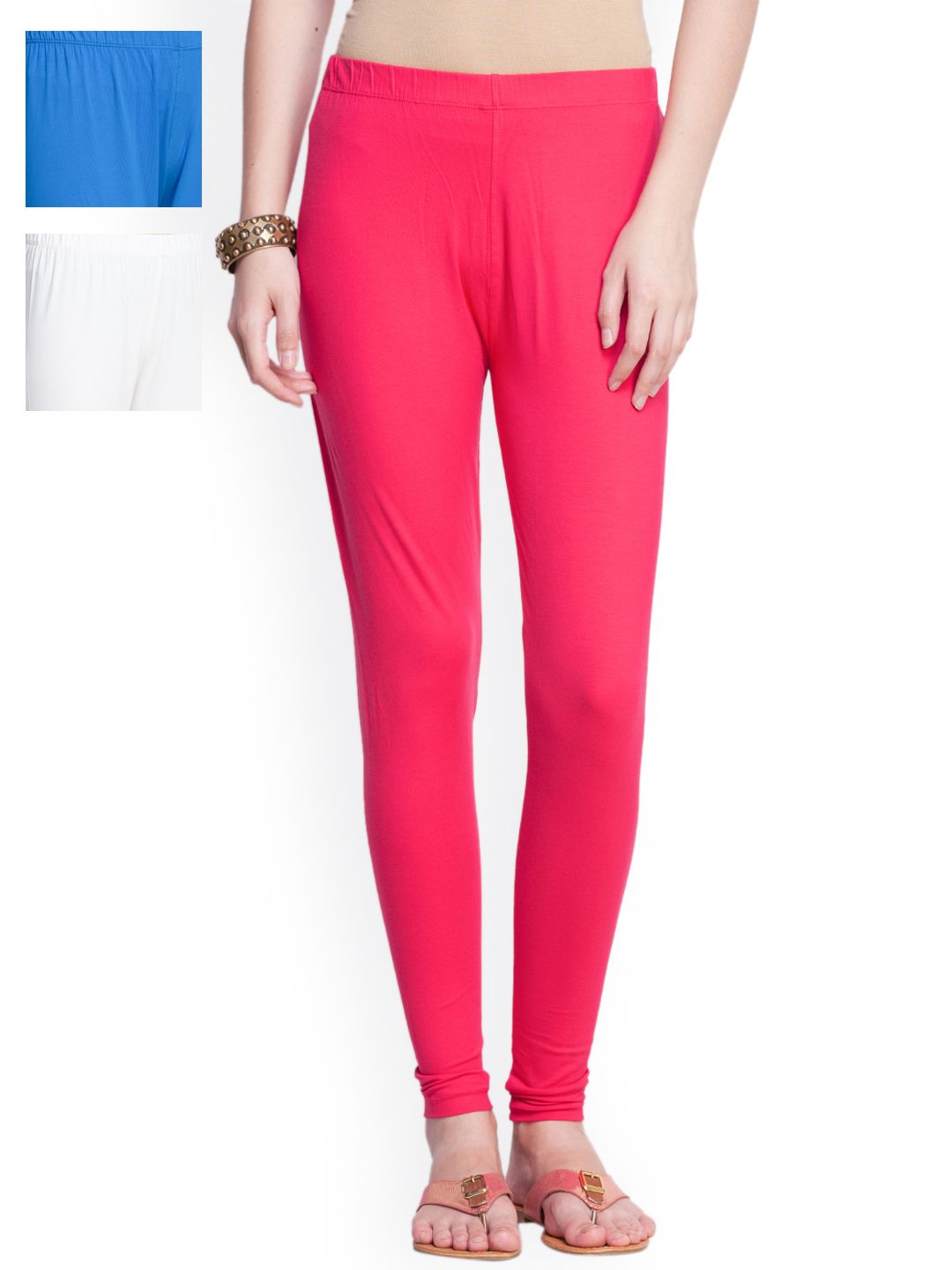 Dollar Missy Pack of 3 Ankle-Length Leggings Price in India