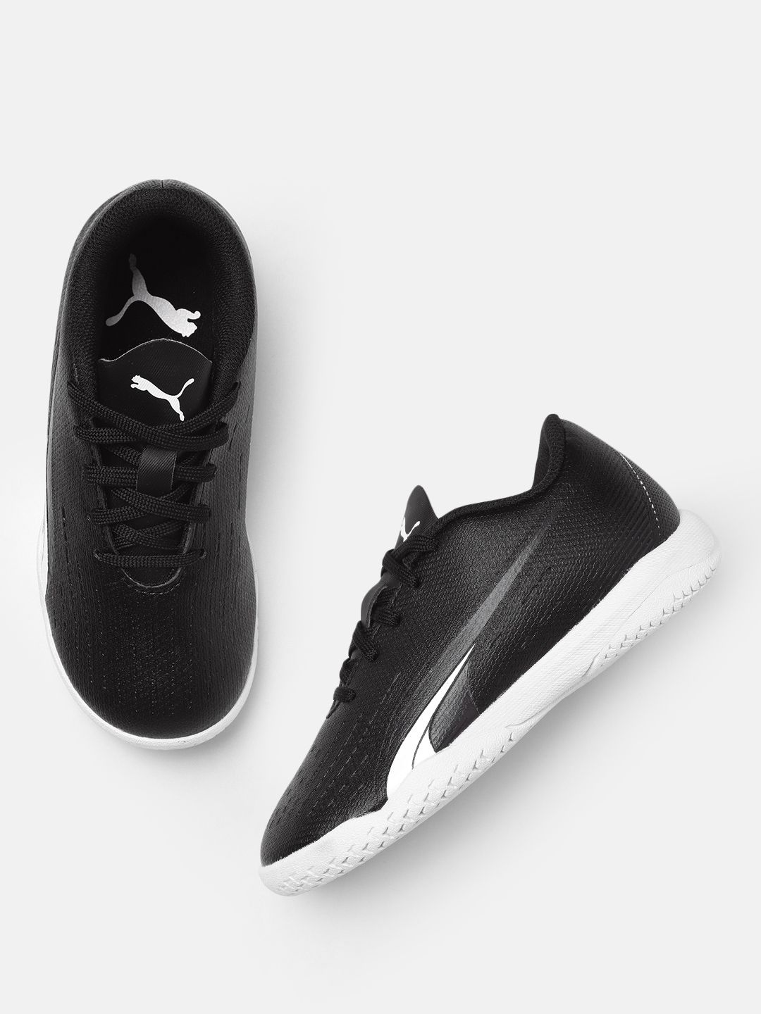 Puma Kids Textured Ultra Play Youth Indoor Training Football Shoes