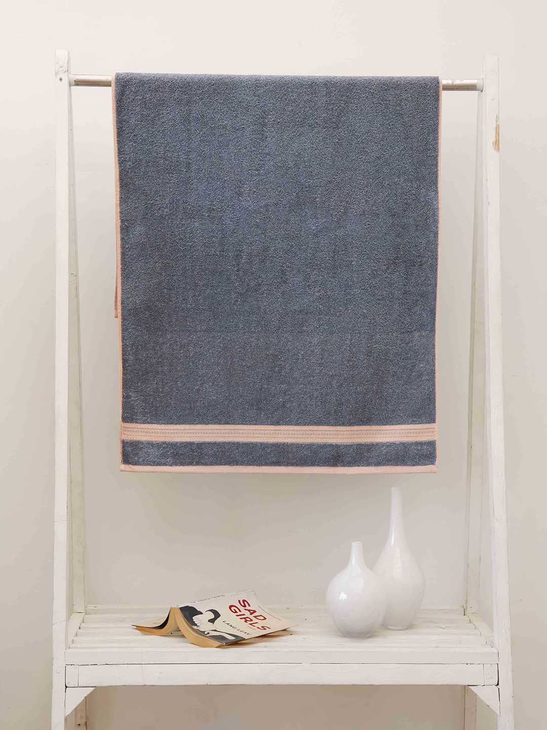 Ariana Luxury Grey 500 GSM Cotton High Absorbant Bath Towel