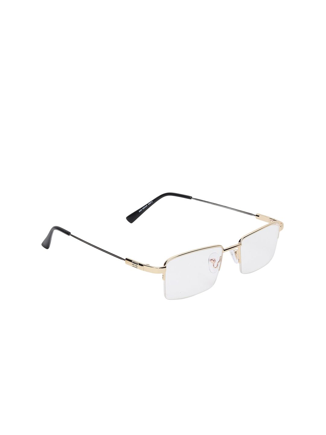 CRIBA Rectangle Sunglasses with UV Protected Lens VCR_MEM-SUPRA GLD