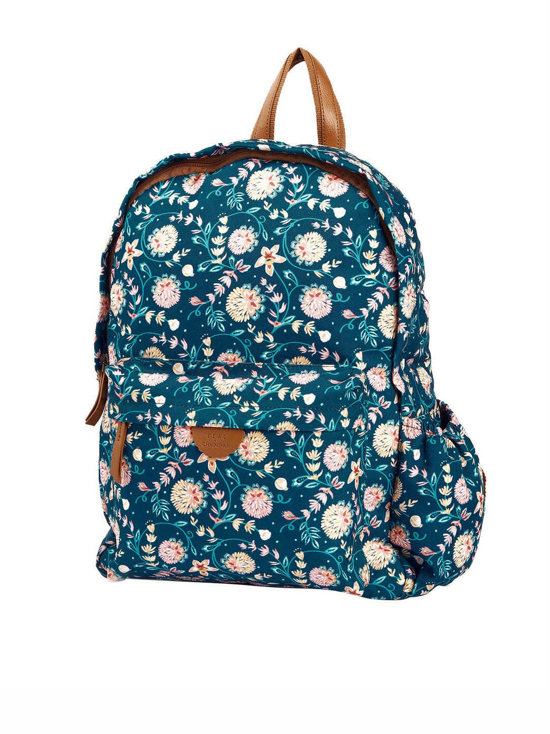 Buy TEAL BY CHUMBAK Women Printed Light Weight Medium Back  display picture 1