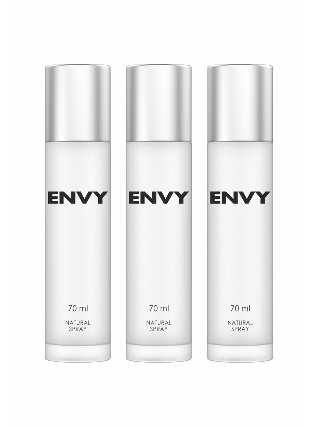 Envy Women Set of 3 Long Lasting Natural Spray - 70 ml Each