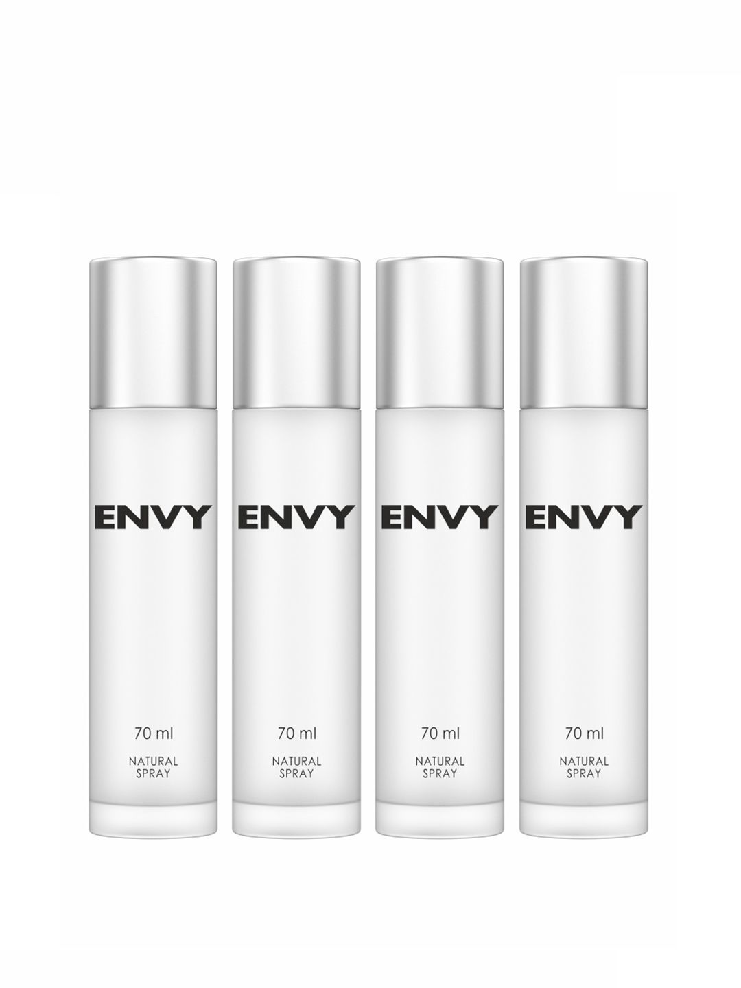 Envy Women Set of 4 Long Lasting Natural Spray - 70 ml Each