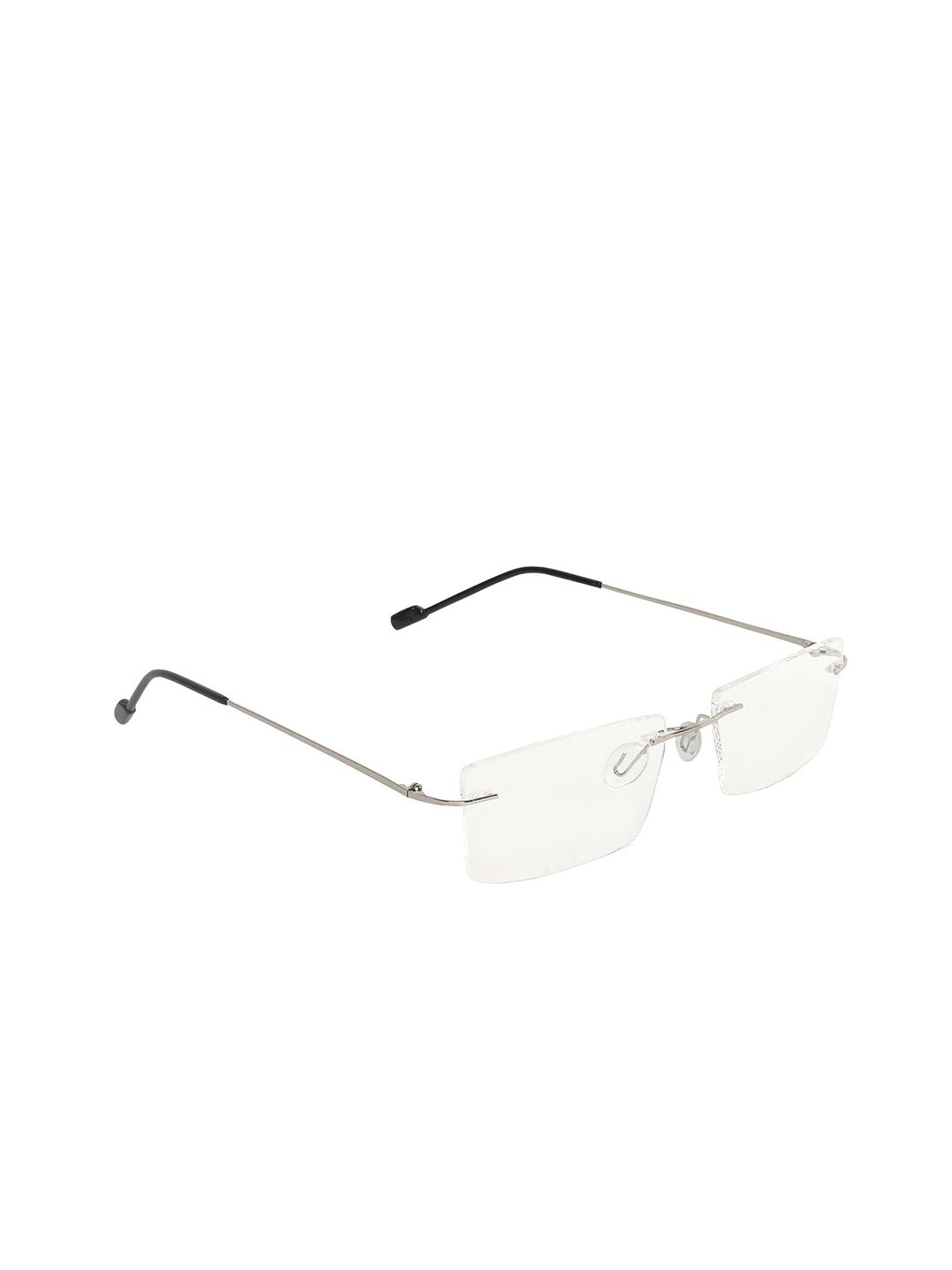 CRIBA Rectangle Sunglasses With UV Protected Lens VCR_ODY_NIKL