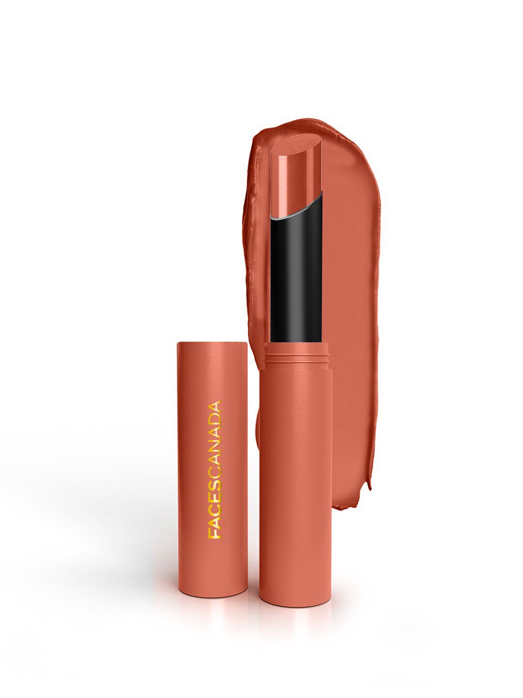 FACES CANADA 8Hr Long Stay 3-In-1 Primer-Infused Matte Lipstick - Sinful Peach 05